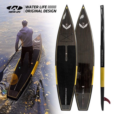 深色木纹硬桨板